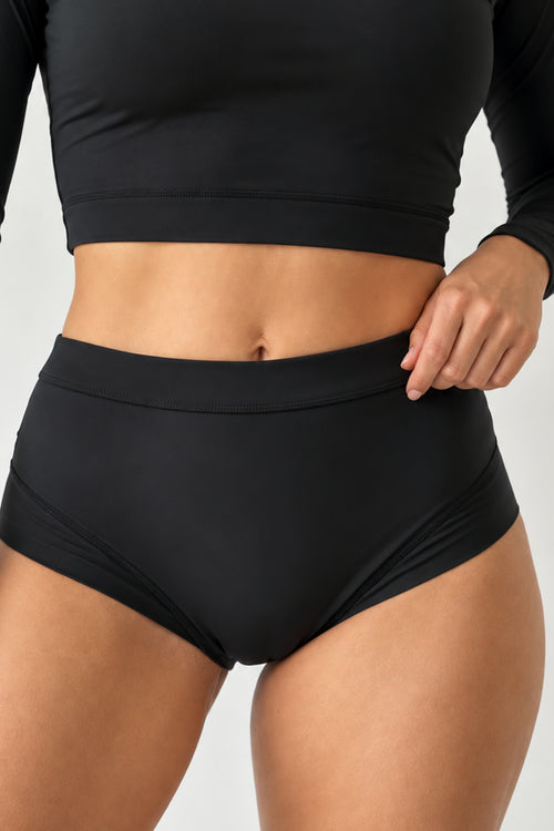 High Waist Bottom in Black