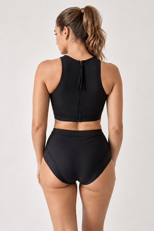 High Waist Bottom in Black