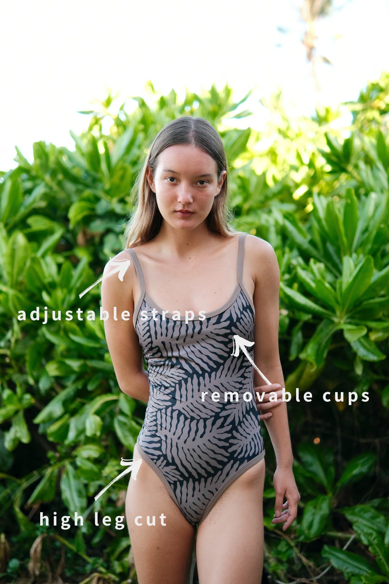 Oceansuit in Palm Rhythm