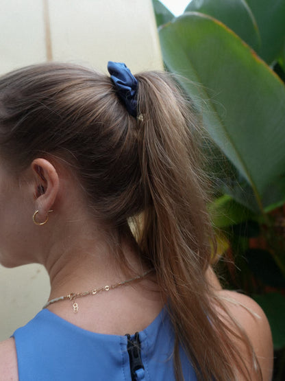 Scrunchie in Slate Blue