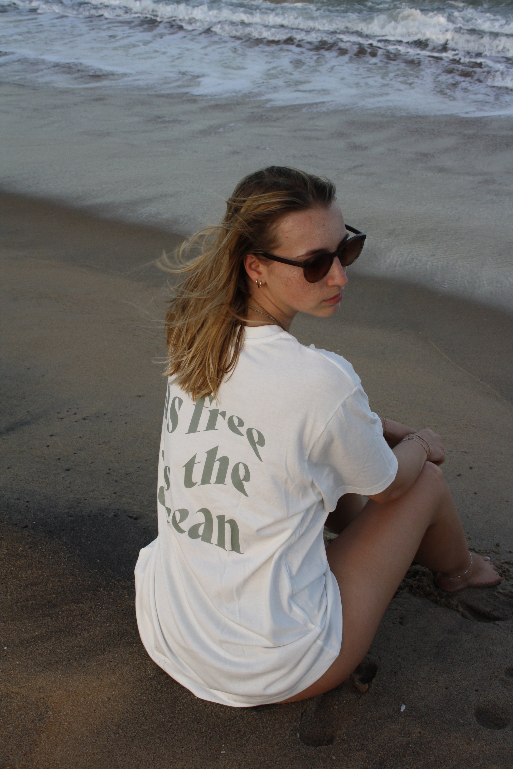 AFATO shirt featuring 'As Free As The Ocean' – a graphic design that embodies the freedom and spirit of the ocean.